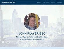 Tablet Screenshot of john-player.com